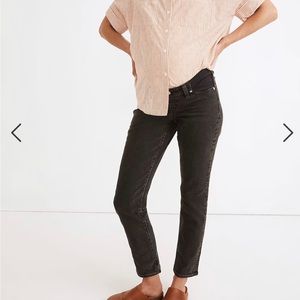Madewell Side-Panel Maternity Perfect Vintage Jean in Lunar Wash